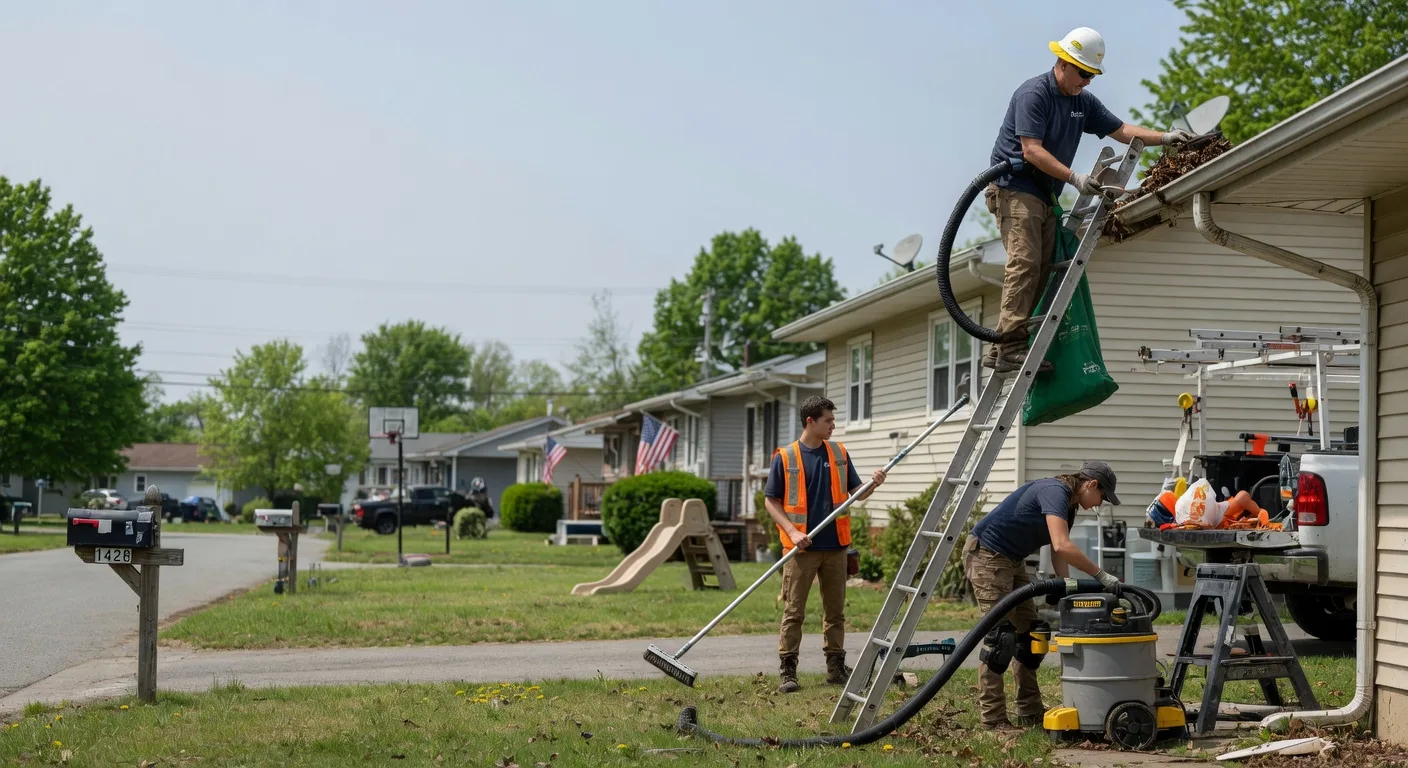 Gutter Installation in Aroma Park, IL near me